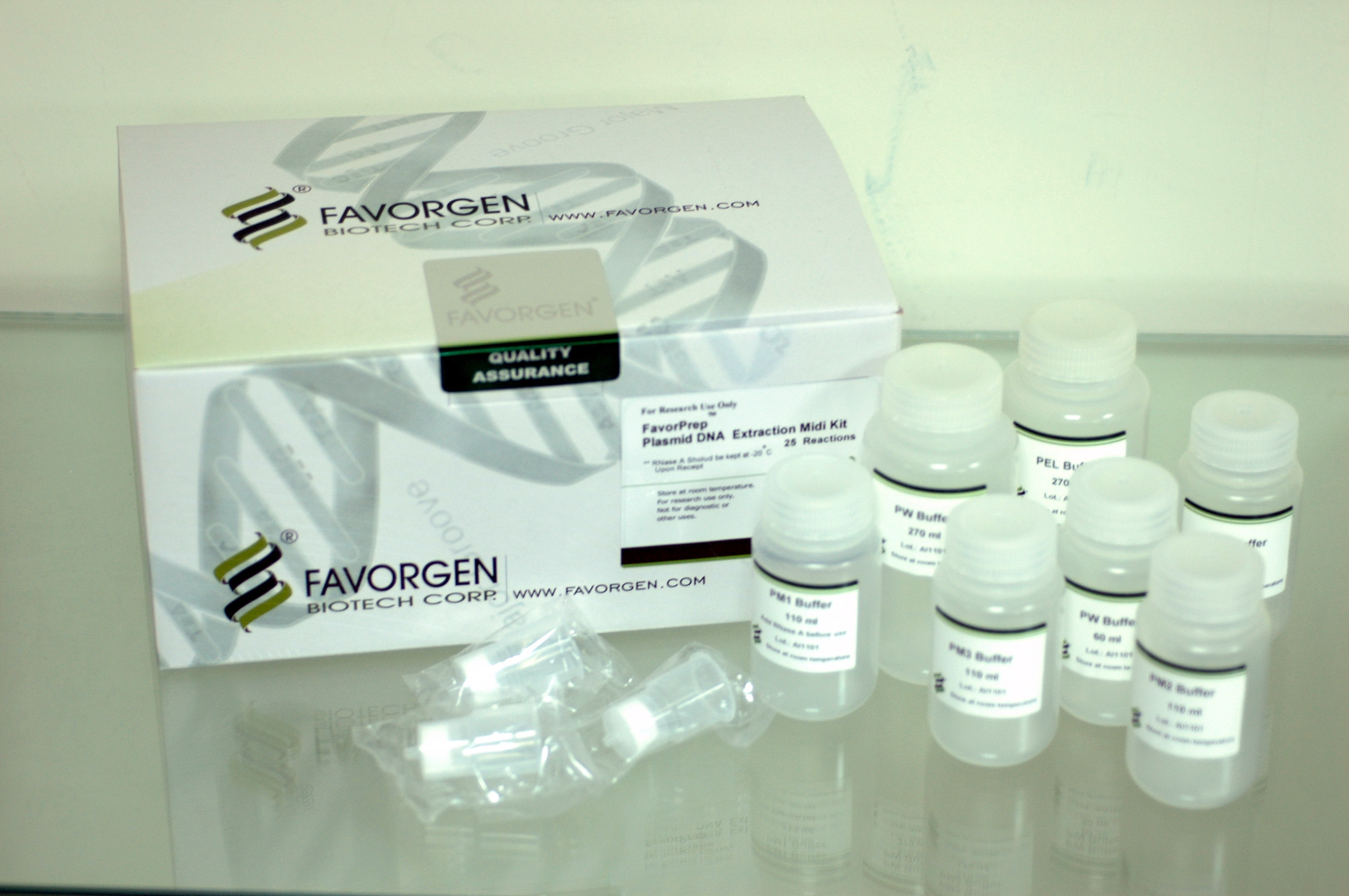 FavorPrep™ EndoToxiFree Plasmid DNA Extraction Midi Kit